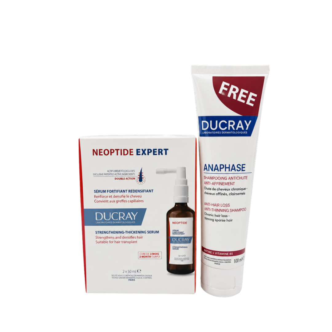 Neoptide Expert Anti-hair loss & growth serum + FREE Anaphase anti-thinning shampoo 100 ml At 25% OFF