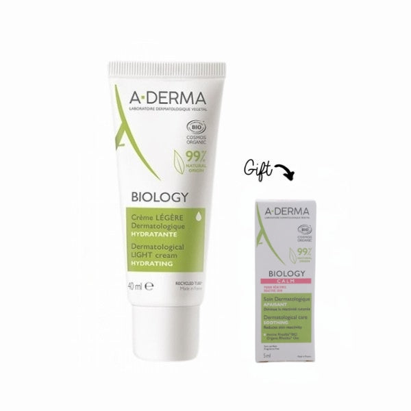 Biology Hydrating Light Cream + FREE Biology Calm Reactive Skin