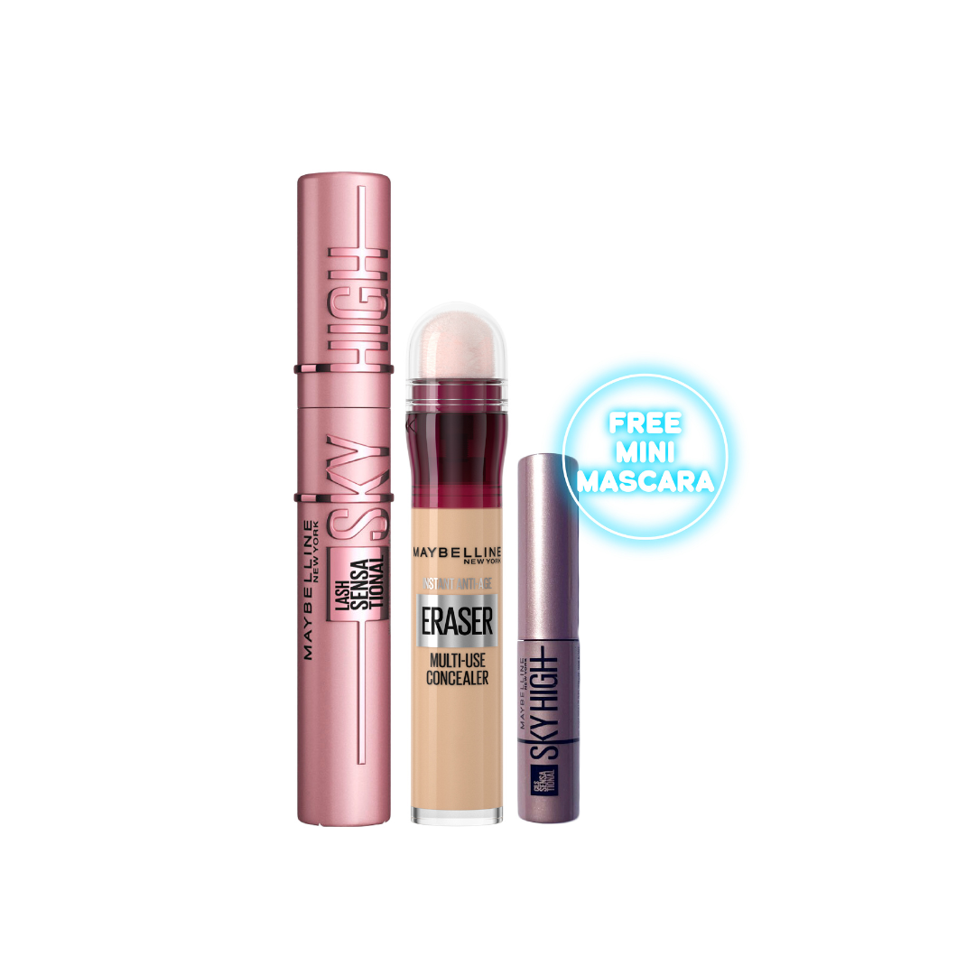 Sky High Mascara + Instant Age Rewind Eraser + FREE Mini Sky high At 30% OFF