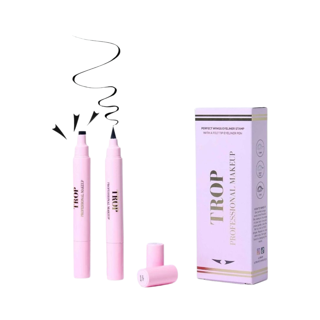 Winged Eyeliner Stamp - 2 Eyeliners
