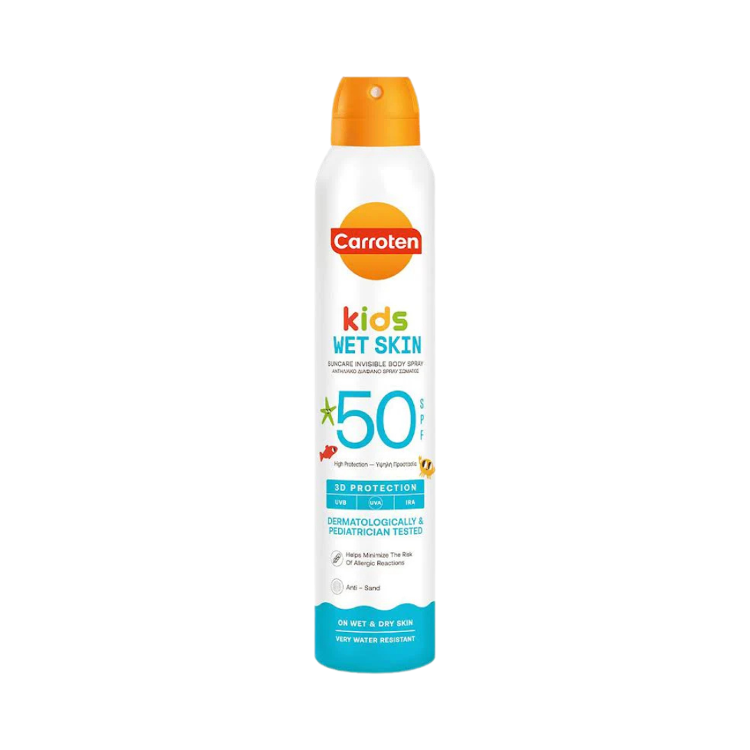 Kids Wet Skin Suncare Invisible Body Spray SPF50 200 mL