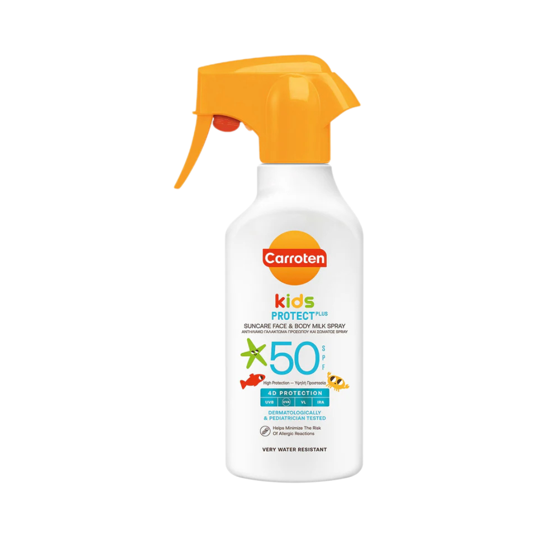 Kids Protect Plus Suncare Face & Body Milk Spray SPF50 270 mL