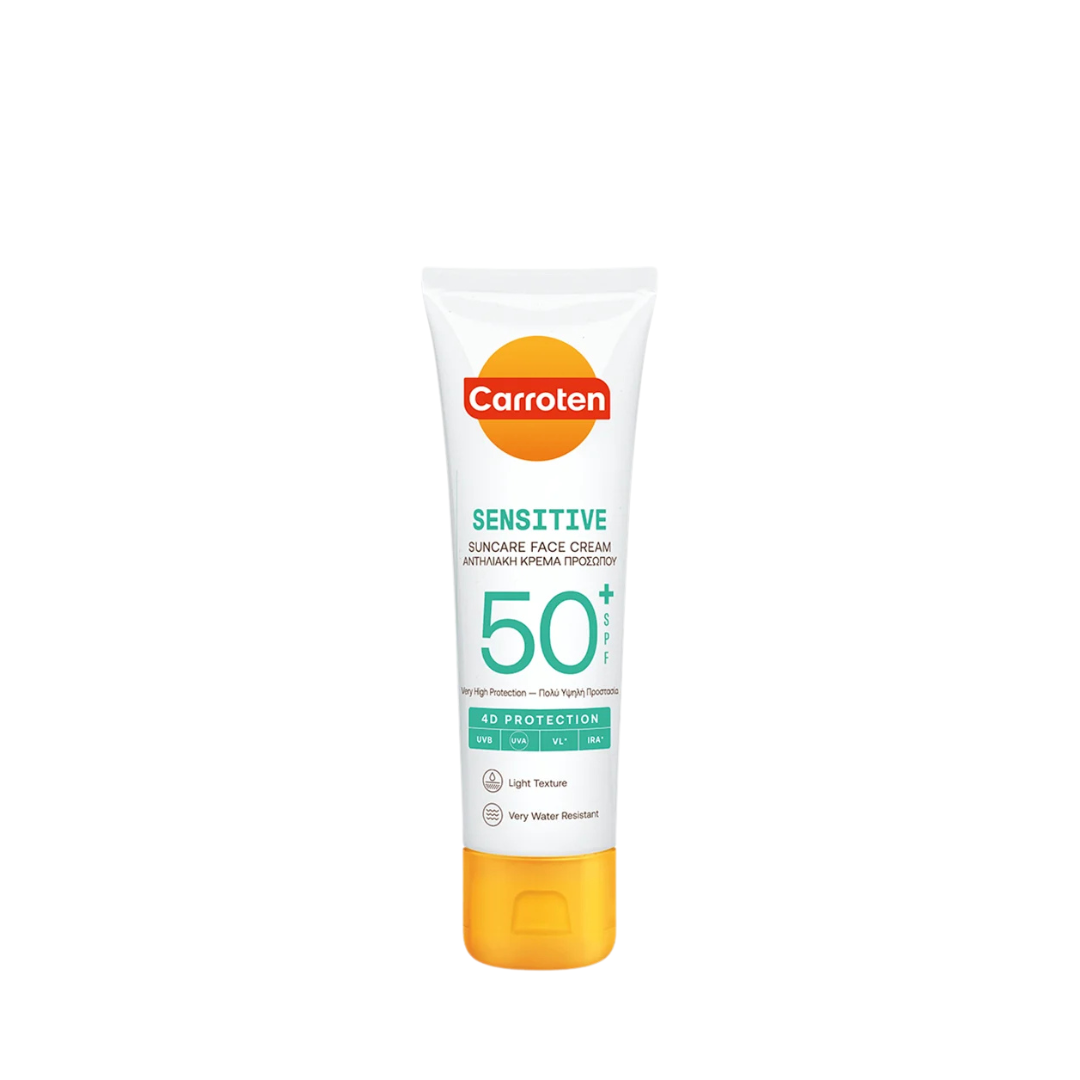 Sensitive Suncare Face Cream 50 SPF50+, 50 mL