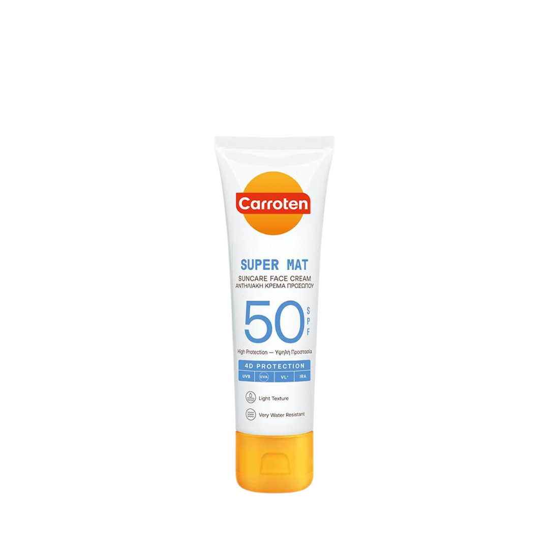 Super Mat Suncare Face Cream Spf50, 50 mL