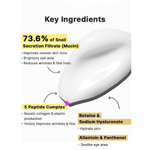 Advanced Snail Peptide Eye Cream- 25 ML