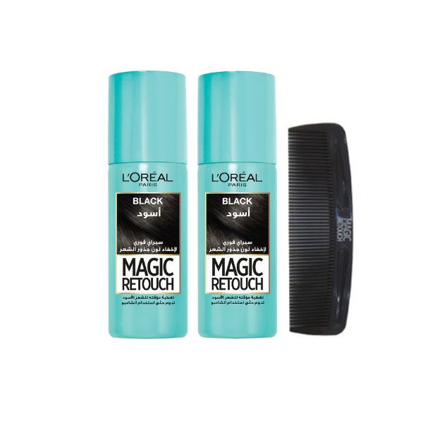 2x Magic Retouch + FREE Retouch Black Comb