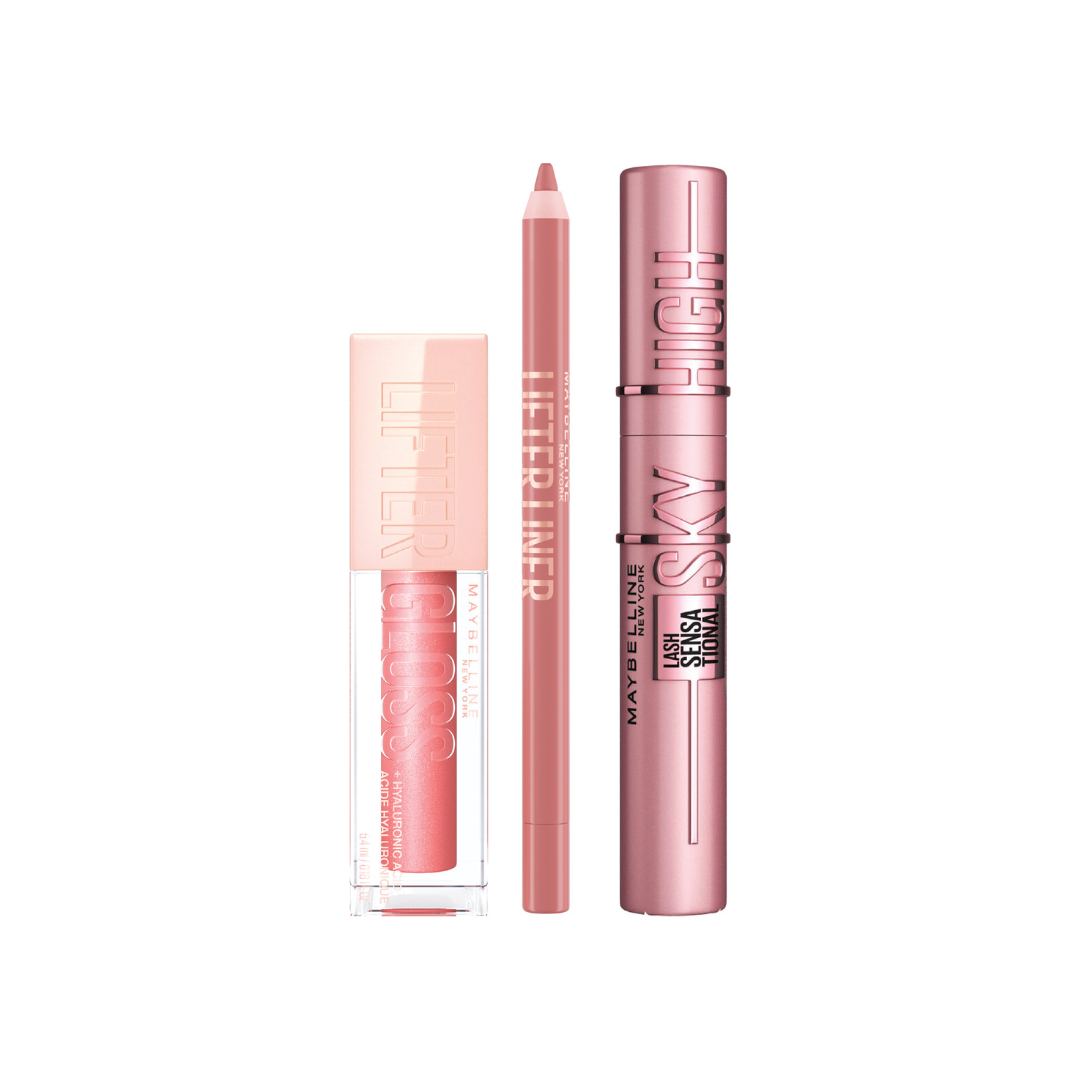 Lifter Lip Gloss + Lifter Liner + Sky High Mascara At 15% OFF