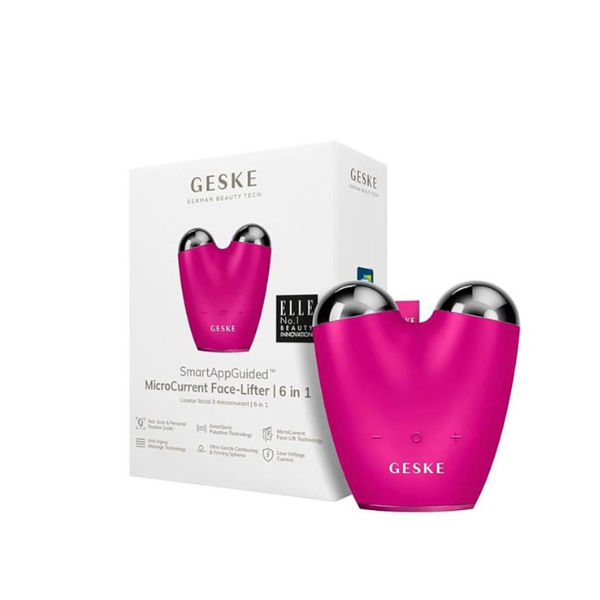 Geske Micro Current Face-Lifter | 6 in 1- Magenta