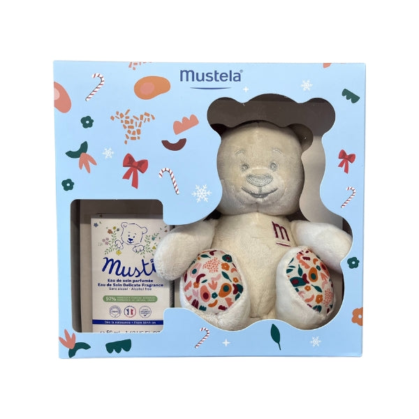 Musti Coffrets With Peluche Musti Pastel