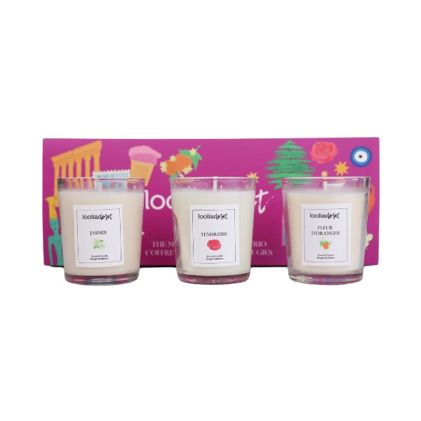 My Lebanon Candle Trio Set