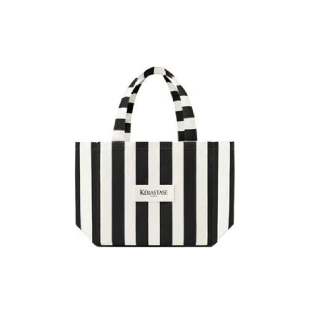 Gift From Kérastase : Tote Bag Black And White