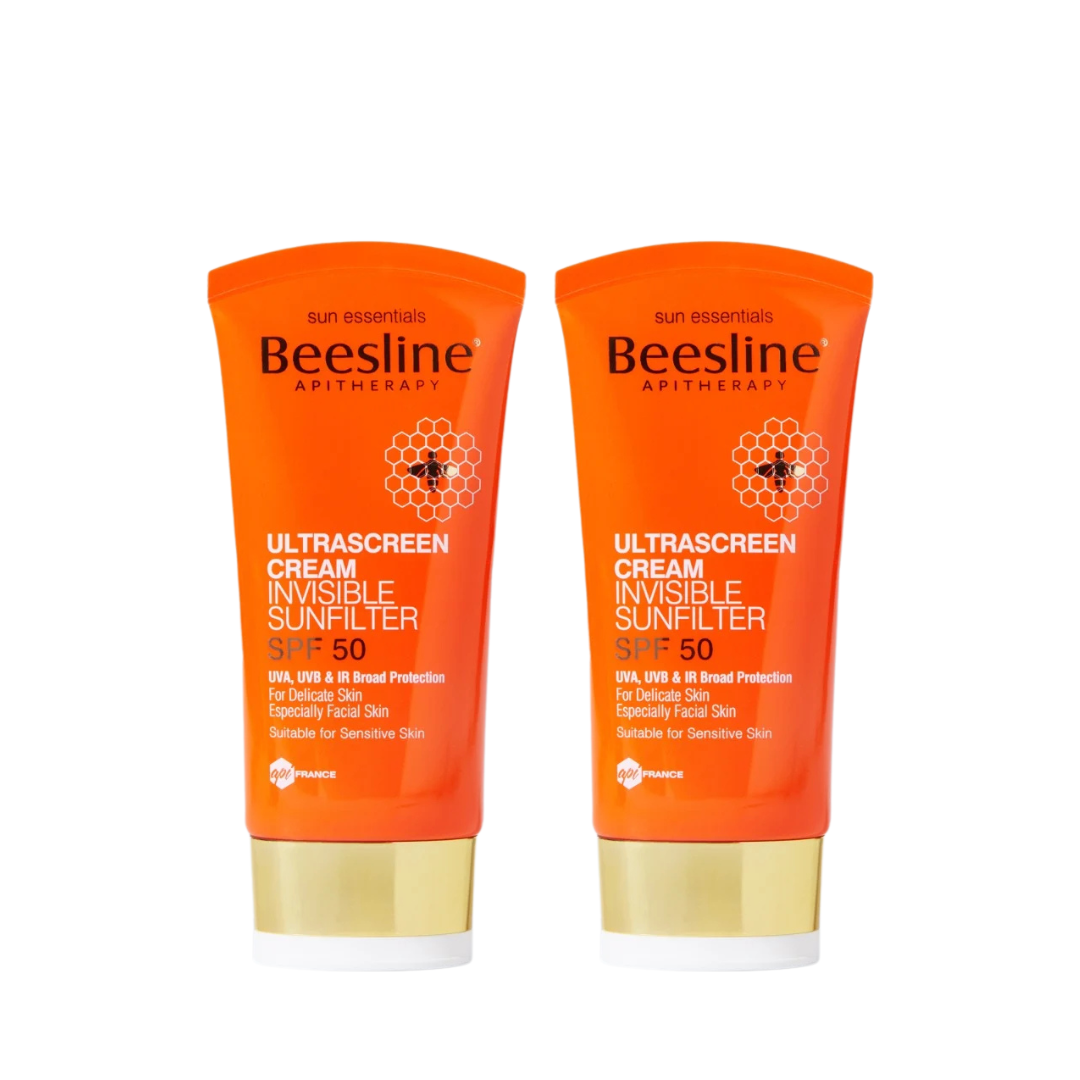 2x Ultrascreen Cream Invisible Sunfilter SPF 50 - 2 x 60mL