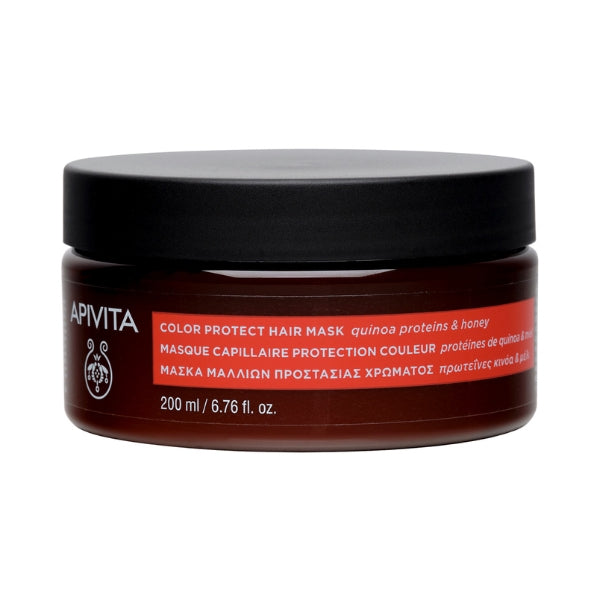 Apivita Color Seal - Hair Mask with Quinoa Protein & Honey | Loolia Closet