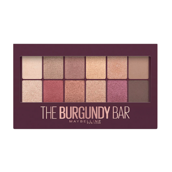 Maybelline New York The Burgundy Bar Eyeshadow Palette | Loolia Closet