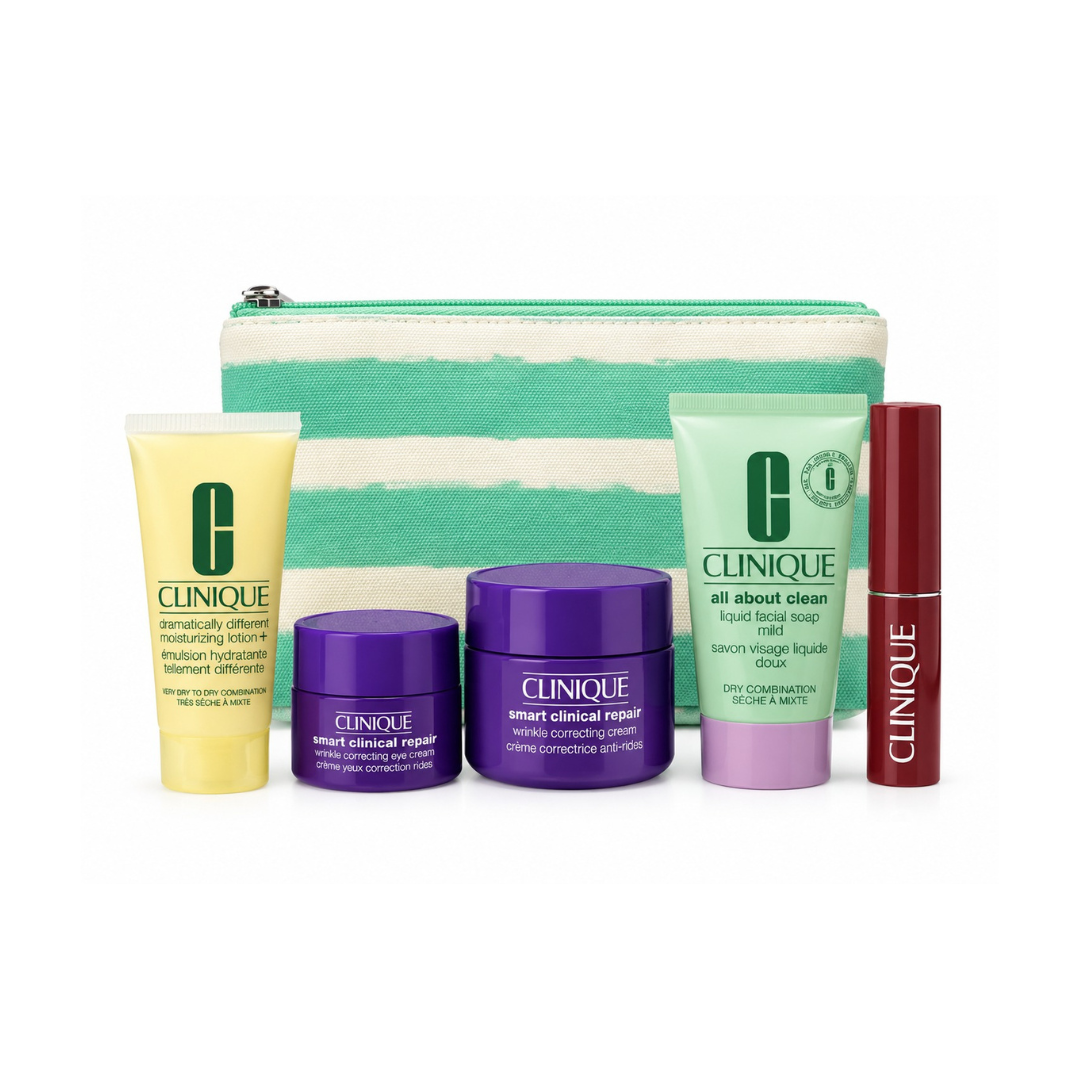 Gift From Clinique : Pouch with 5 minis