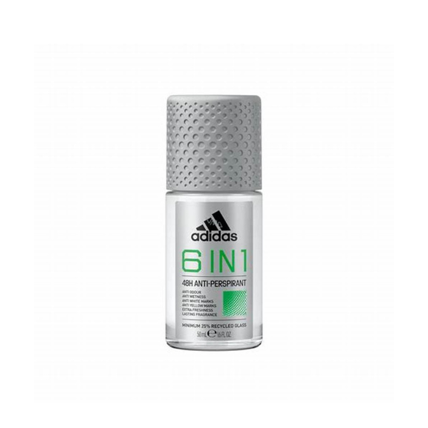 Adidas New 6 in 1 Roll On Men- 50 ML