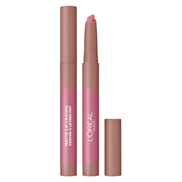 L'Oréal Paris Matte Lip Crayon, Lasting Wear, Smudge Resistant | Loolia Closet