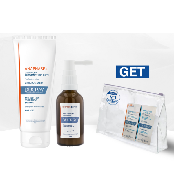 Anaphase+ Anti-Hair Loss Shampoo + Neoptide Expert Anti-Hair Loss & Growth Serum 2x50 ML + FREE Gift