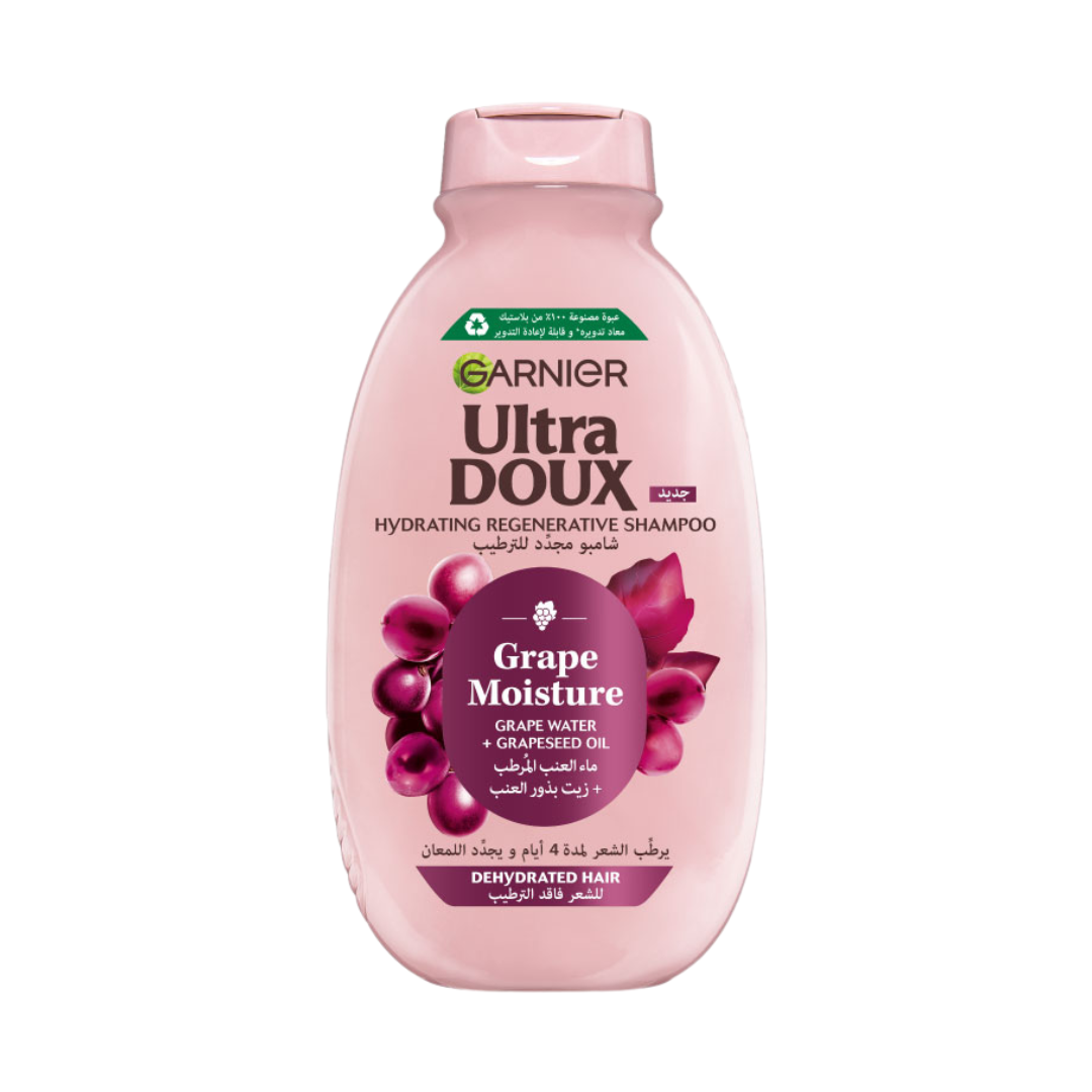 Ultra Doux Grape Moisture , Hydrating Regenerative Shampoo For Dehydrated Hair