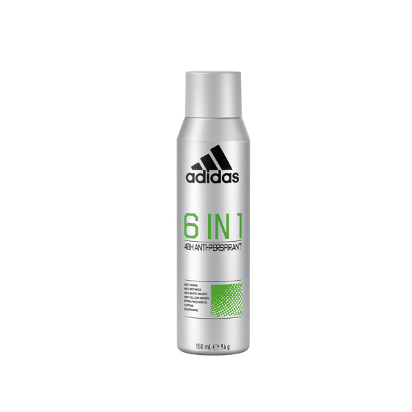 Adidas New 6 in ! Deo- 150 ML