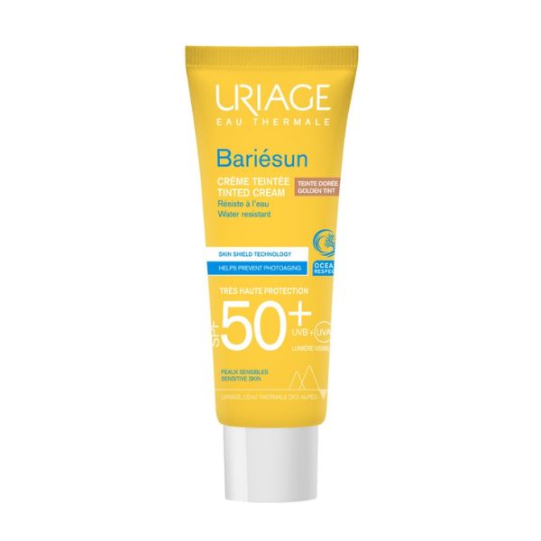 Uriage - Bariésun Tinted Cream Skin Shield Technology SPF50+ - Gold Tint