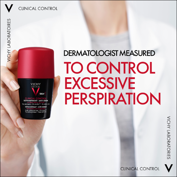 Vichy - 96 Hour Clinical Control Deodorant for Men