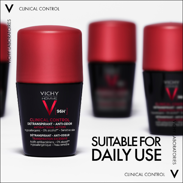 Vichy - 96 Hour Clinical Control Deodorant for Men