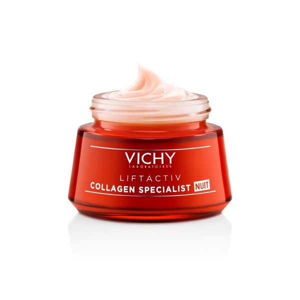 Vichy - Liftactiv Collagen Specialist Night Cream Anti Aging Face Moisturizer 50ml