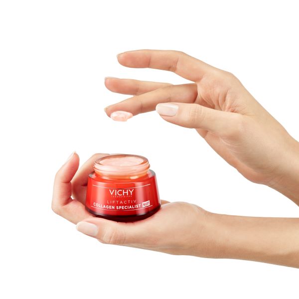 Vichy - Liftactiv Collagen Specialist Night Cream Anti Aging Face Moisturizer 50ml
