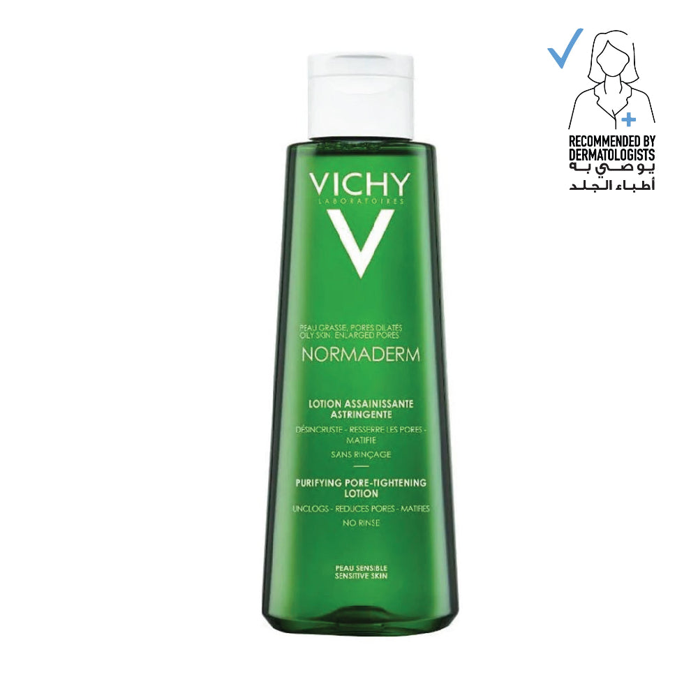 Vichy - Normaderm Pore Tightening Toner for Oily/Acne Skin with Salicylic and Glycolic acid 200ml