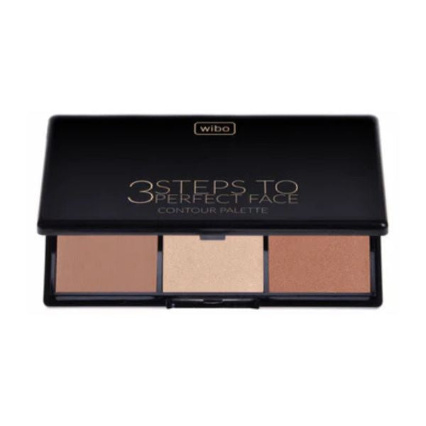 Wibo Powder 3 Steps to Perfect Face – Dark 