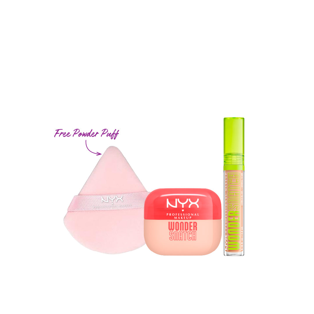 Wonder Snatch Loose Setting Powder + Wonder Snatch Concealer + FREE Powder Puff