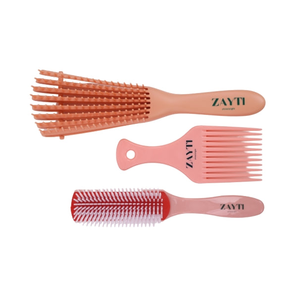 Zayti - Curly Brush Set