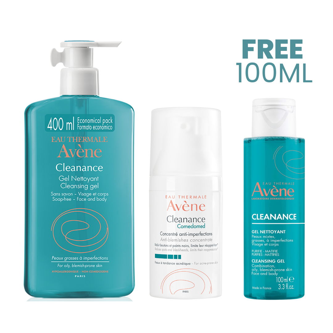 Cleanance Cleansing Gel + Comedomed Anti-Blemish Concentrate + FREE Gift