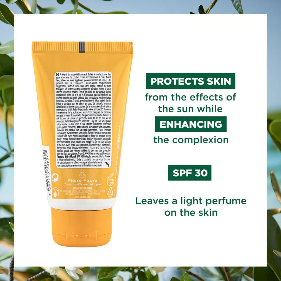 Klorane Polysianes Sublime Sun Gel Cream SPF 30