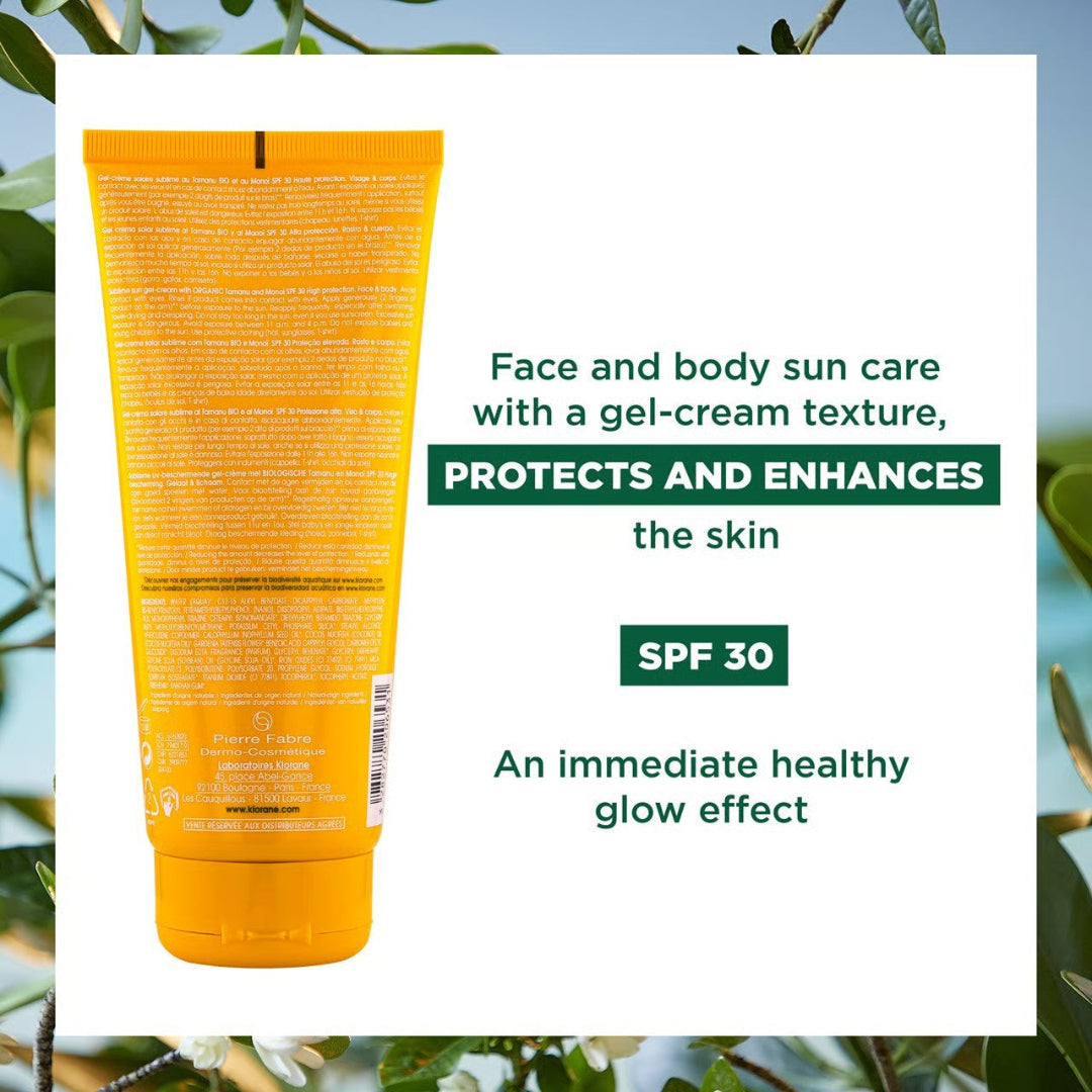 Klorane Polysianes Sublime Sun Gel Cream SPF 30