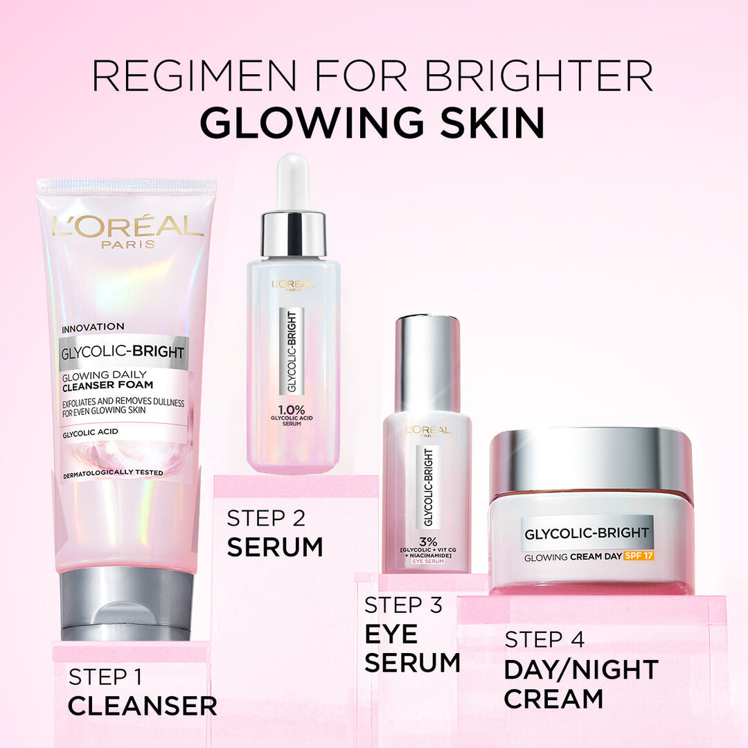 L'Oréal Paris Glycolic Bright Routine