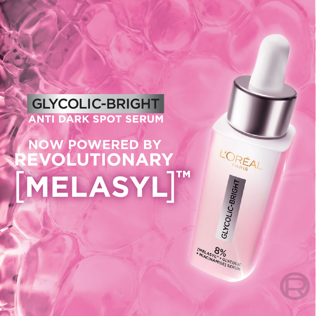 l'oreal glutathione serum Paris Revitalift Derm Intensives 10% Pure Glycolic Acid Over time 6 x 6 ml Serum