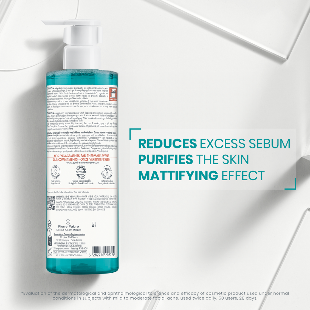 Cleanance Cleansing Gel 400ml + FREE Cleanance micellar water 100ml At 25% OFF