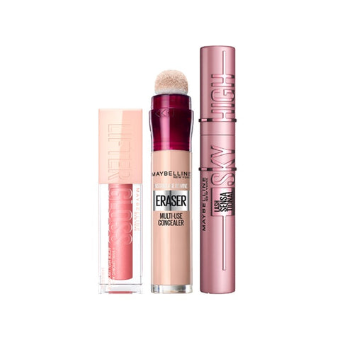 Sky High Mascara + Instant Age Rewind Concealer + Lifter Lip Gloss At 25% OFF