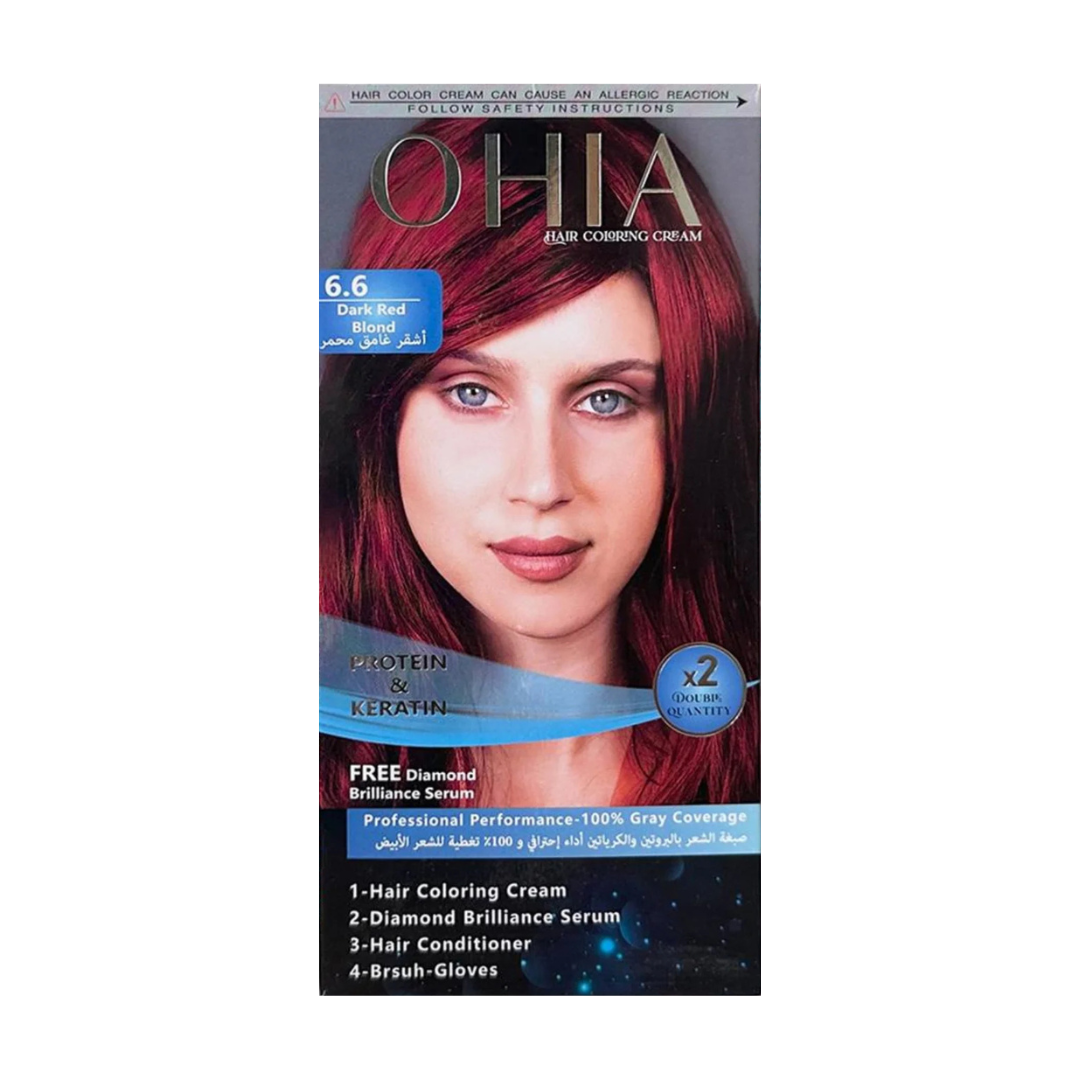 6.6. Dark Red Blond Hair Coloring Cream