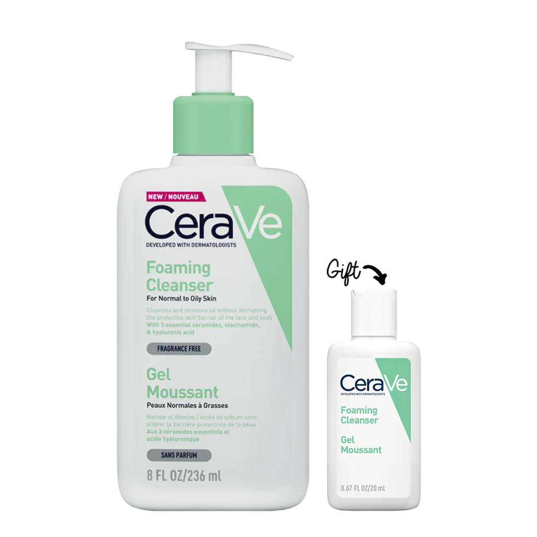 Foaming Cleanser 236 ML + FREE Foaming Cleanser 20 ML