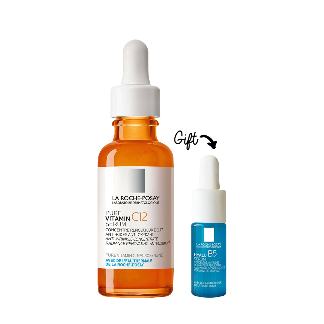 Pure Vitamin C Face Serum + FREE Mini Hyalu B5 Serum