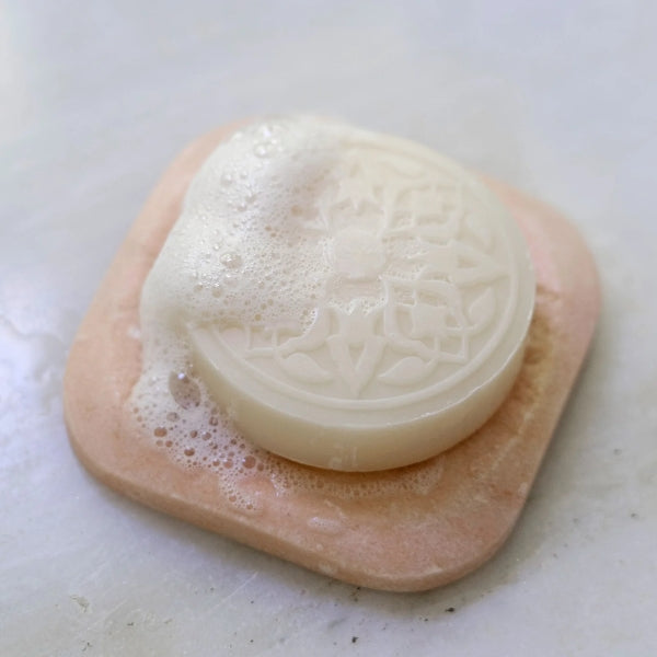 Senteurs D'ORient Marble Soap Plate Pink