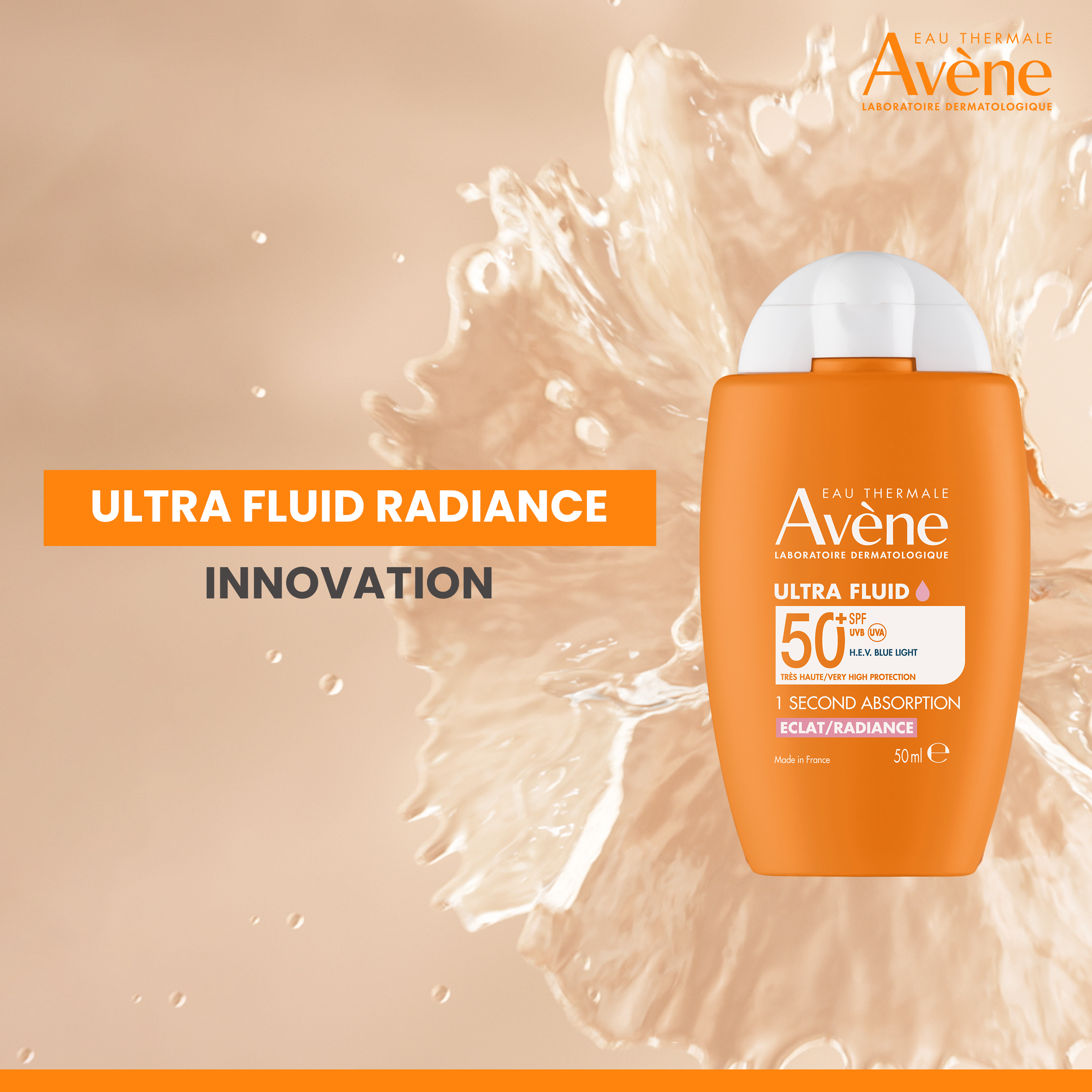 Ultra fluid Eclat Radiance SPF50+, 50ml
