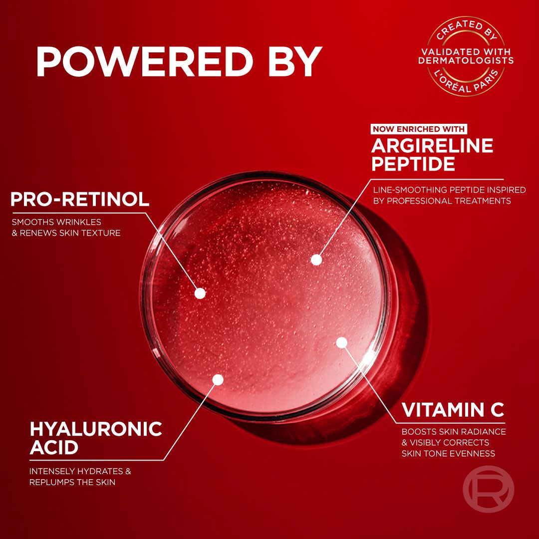 Revitalift Laser X3 Triple Action Anti-Aging Day Cream, firm skin, and Brighten Complexion, SPF 25, 50ml