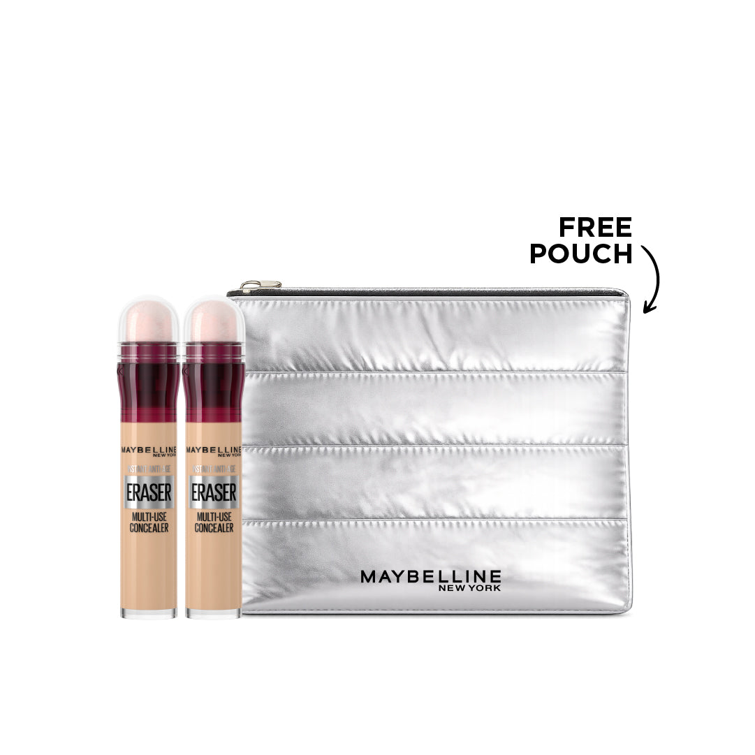 2x Instant Age Rewind Concealer + FREE Silver Pouch At 20% OFF