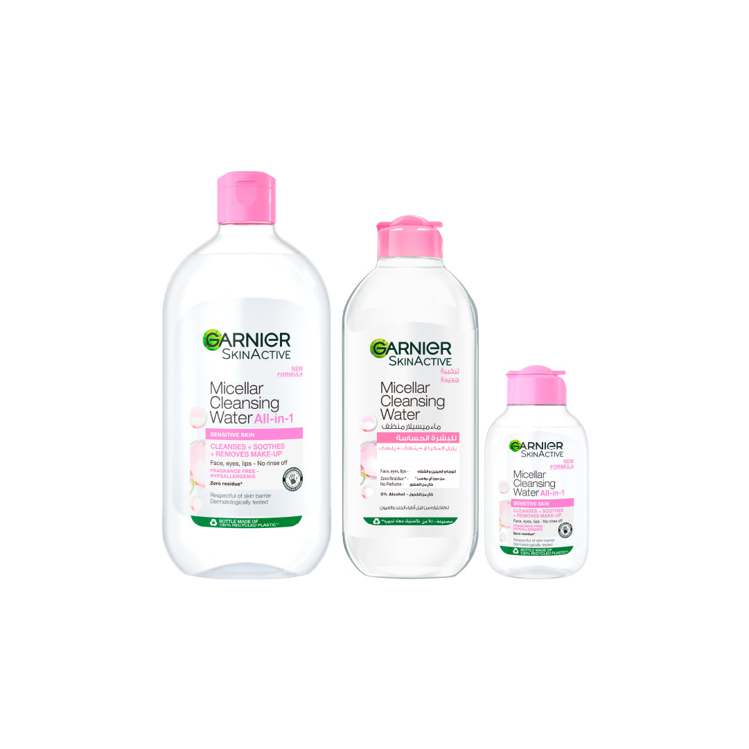 Micellar Water 700ml + Micellar Water 400ml + Micellar Water 100ml At 15% OFF