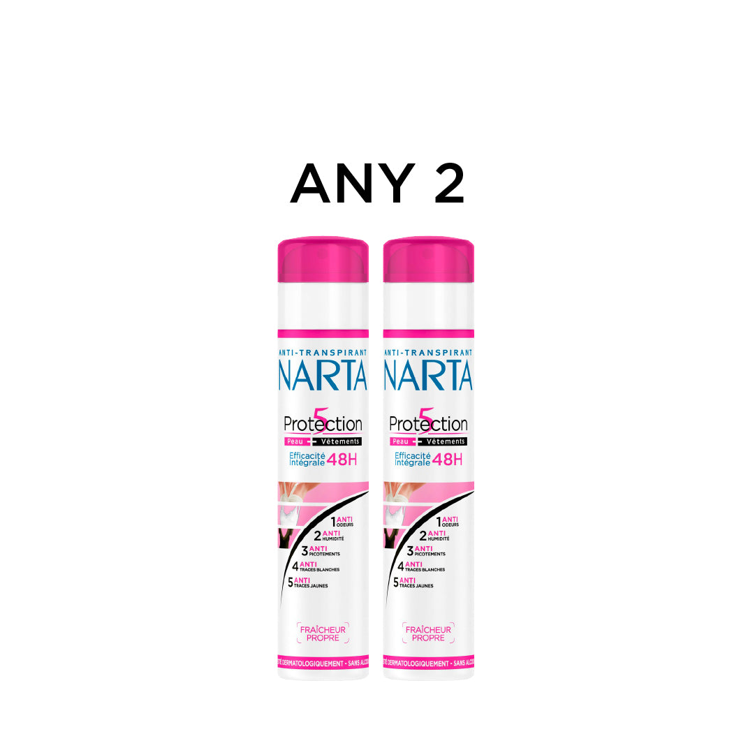 2x Deodorants Spray At 20% OFF