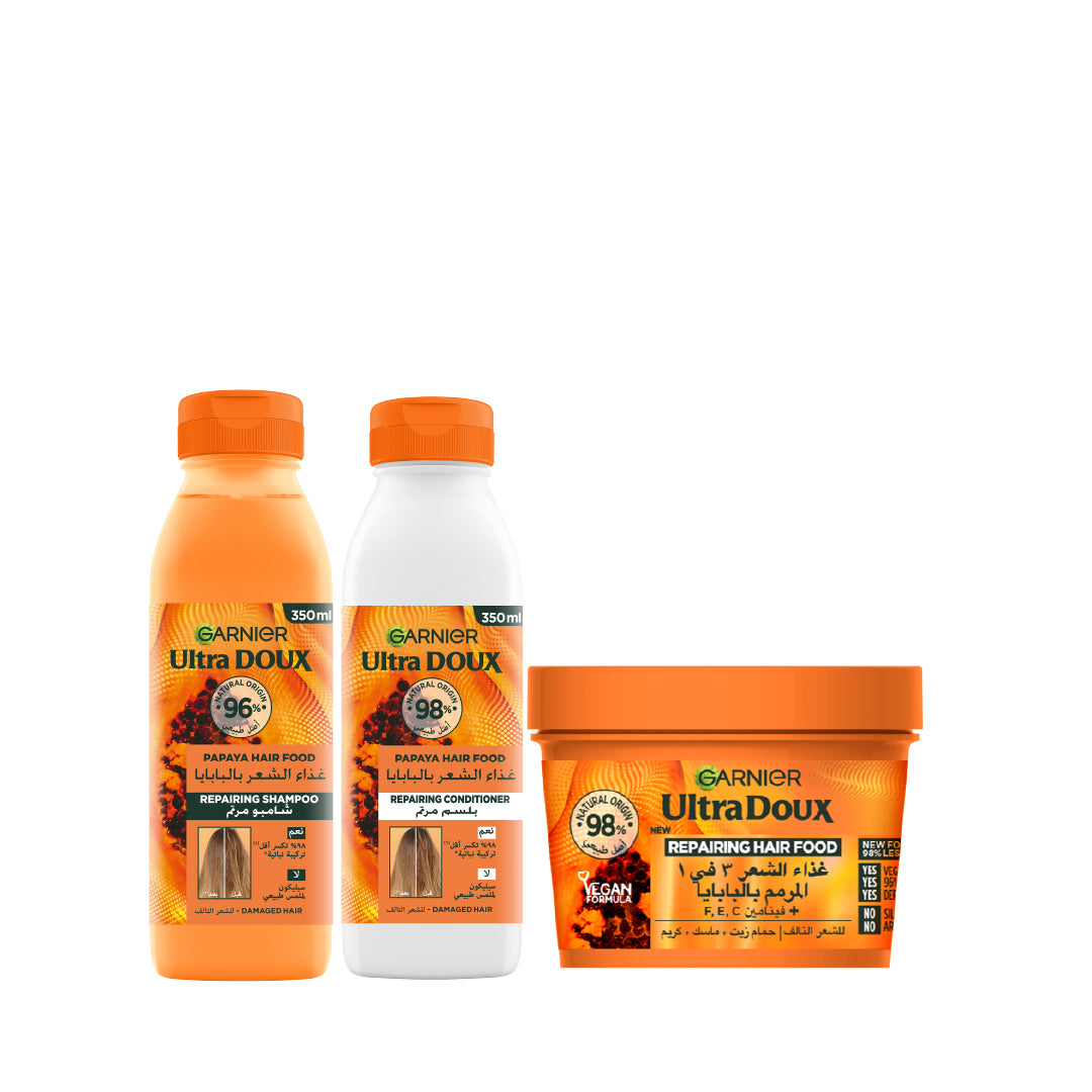 Hair Food Shampoo + Conditioner + Mask + FREE Night Mug At 20% OFF